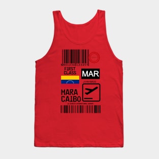 Maracaibo travel ticket Tank Top